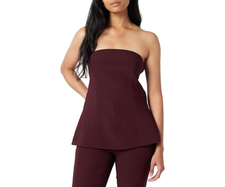 The Drop Women's Stowe Woven Strapless Tunic product review