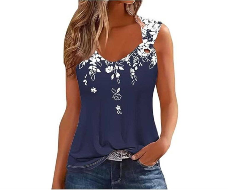 Women's 2024 V-Neck Tank Top, Sleeveless, Loose Fit Camisole product review