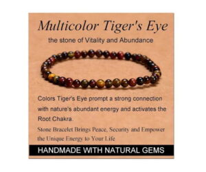 Multicolor Tiger's Eye Crystal Healing Yoga Bracelet Review: Is It Worth It?