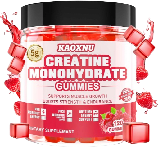 Creatine Monohydrate Gummies for Men & Women 120 CT product review