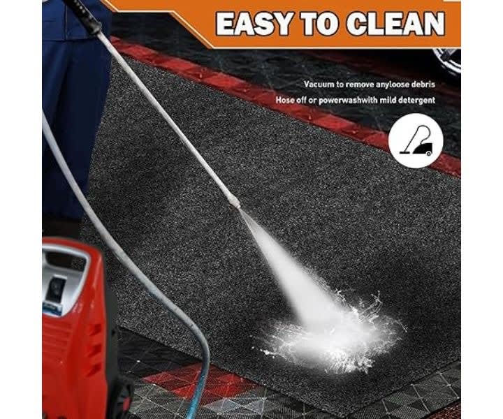 17x 7.4 Ft Garage mats for Floor，Garage Floor mats for Under car product review