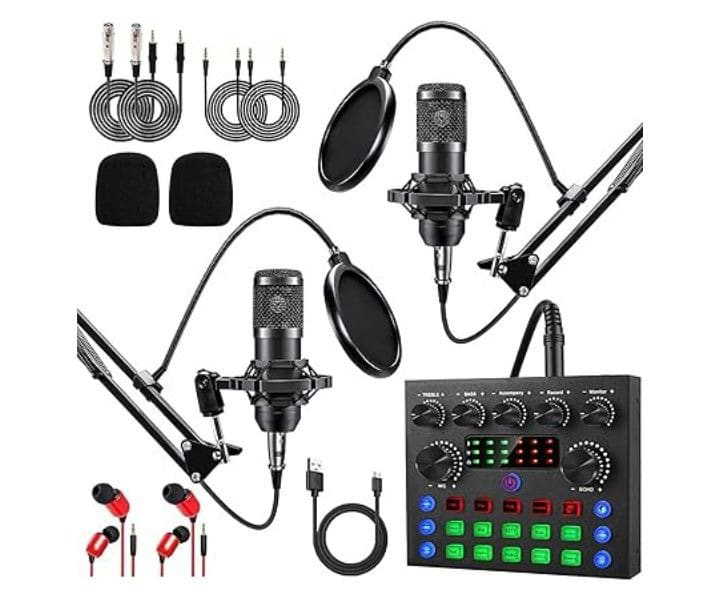 Podcast Bundle: ALPOWL Interface, BM800 Mic & DJ Mixer product review
