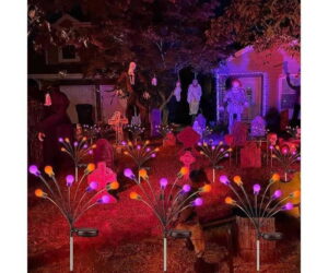 6-Pack Purple & Orange Solar Halloween Firefly Lights Review: Is It Worth It?