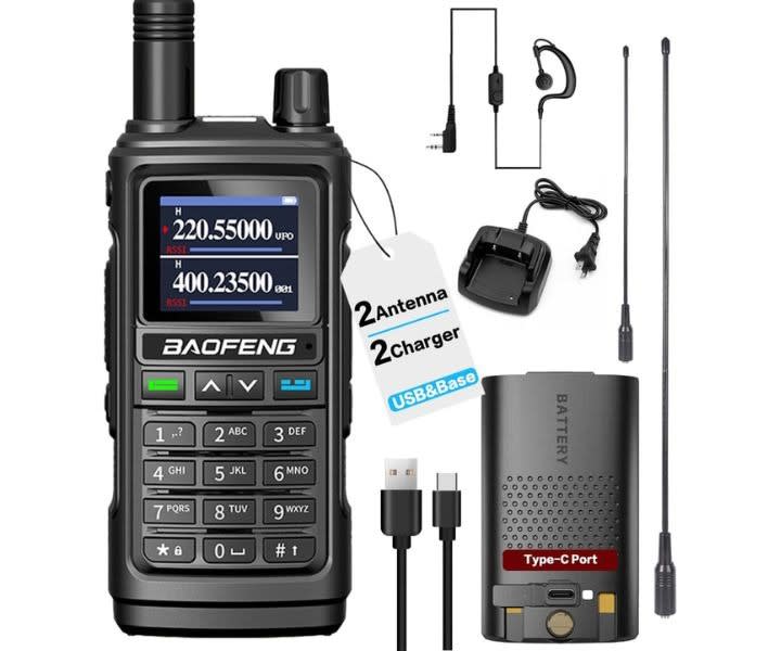 UV-5R Upgrade Ham Radio Long Range Two Way Radio Dual Band product review