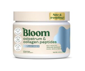 Bloom Colostrum Powder - Gut, Immune, Hair