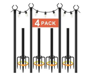 10Ft String Light Poles Review: What You Need to Know