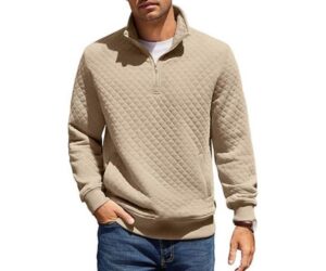 COOFANDY Mens Quarter Zip Pullover Quilted Sweatshirt: Full Review and Analysis