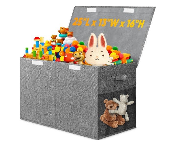 Collapsible Toy Box w/ Lids, product review