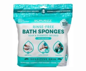 Scrubzz Disposable No Rinse Bathing Wipes Senstive Skin - 25P Review: Is It Worth It?