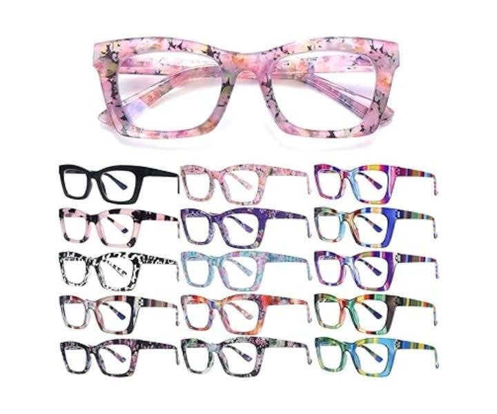 SIGVAN 15 Packs Reading Glasses Oprah Style for Reading product review