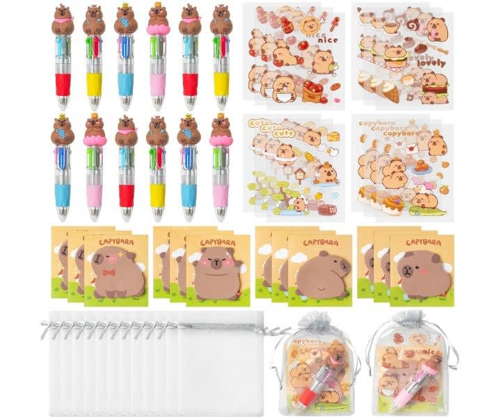 36pcs Capybara Stationery Set for School Rewards product review