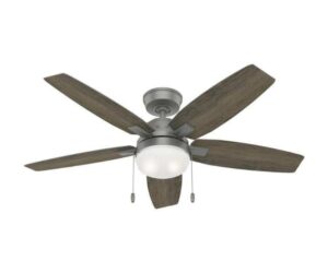 Is Hunter Fan 52 Inch Matte Silver Finish Indoor Ceiling Fan Worth It? Full Review