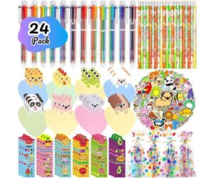24pk Multicolor Pens with Stickers & Bookmarks Review: Is It Worth Buying?