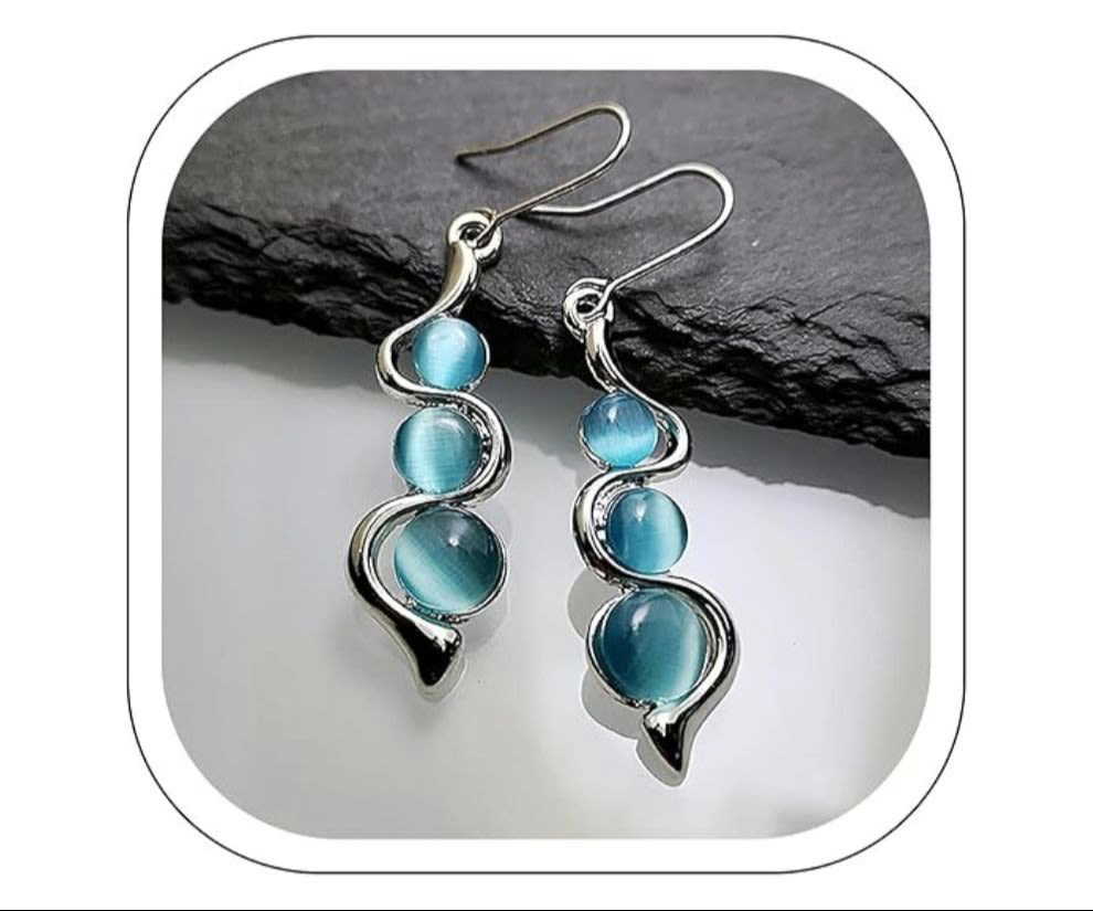 2024 Sterling Silver Plumeria Dangle & Stud Earrings Set product review