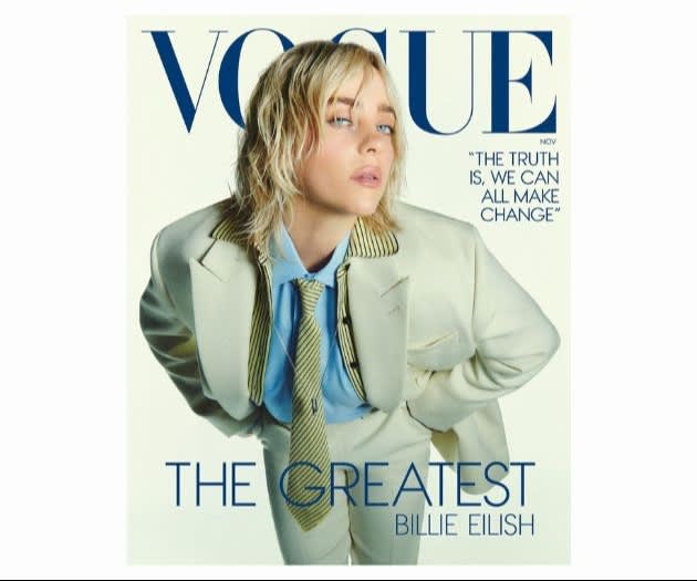 Vogue USA Magazine November 2024 The Greatest Billie Eilish product review
