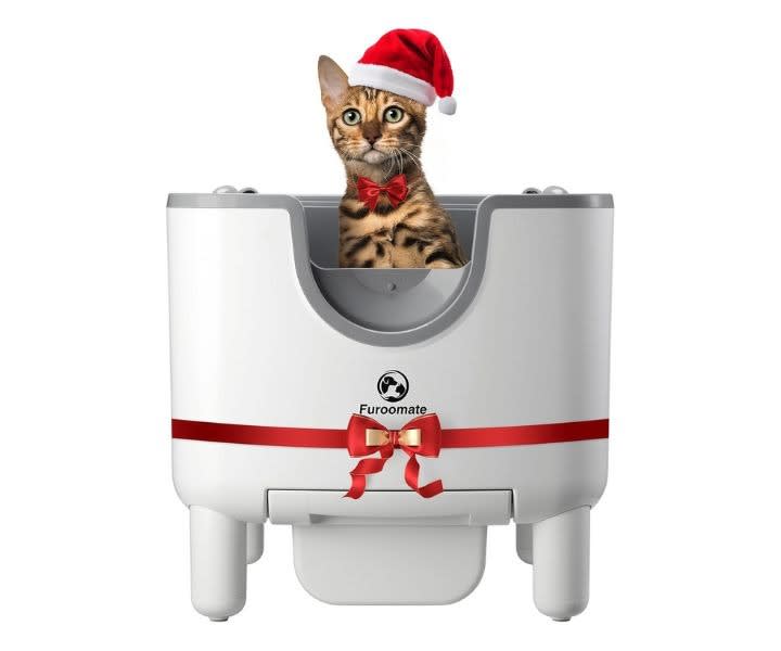 Open-Top Automatic Self-Cleaning Litter Box product review