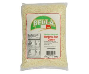 Jimenez Foods, Shredded Monterey Jack Chese